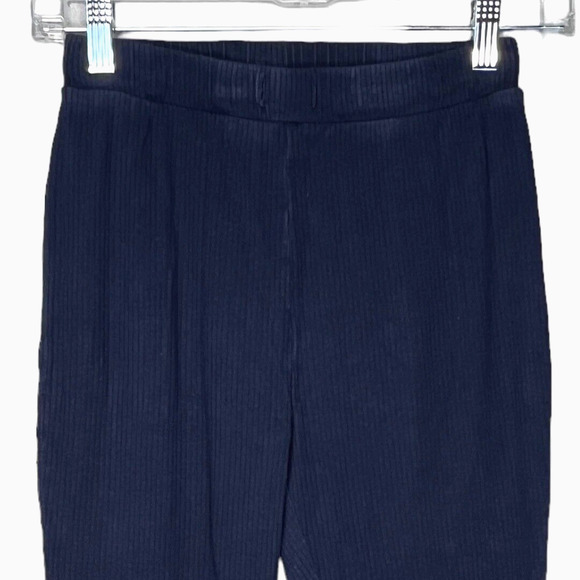 Crewcuts Pants Girls Large Blue Ribbed Joggers Sweatpants Loungewear Casual - Picture 3 of 6